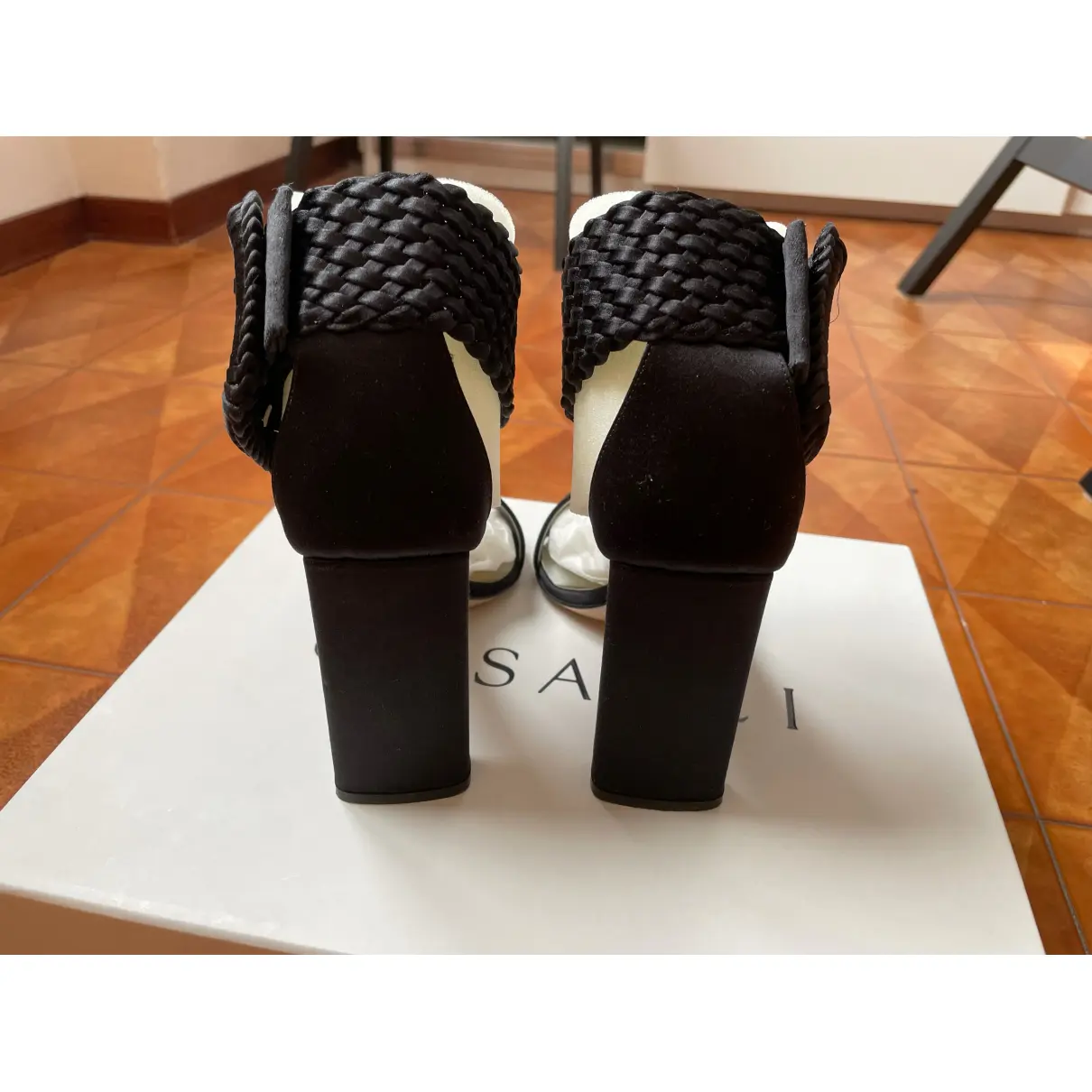Leather sandals Casadei