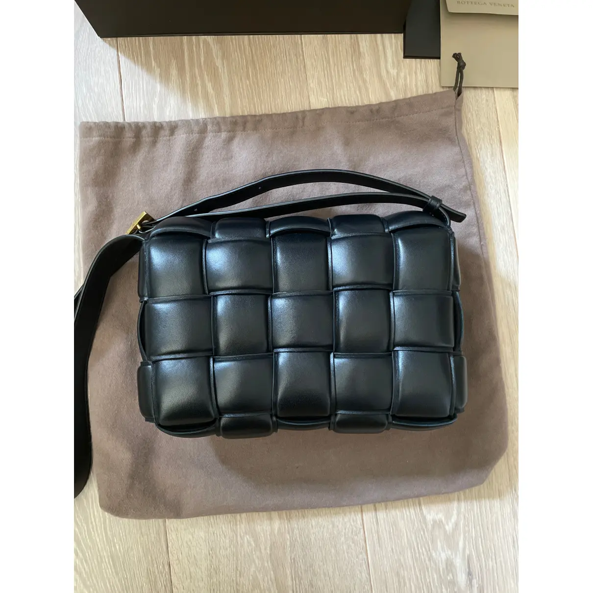Buy Bottega Veneta Cassette Padded leather crossbody bag online