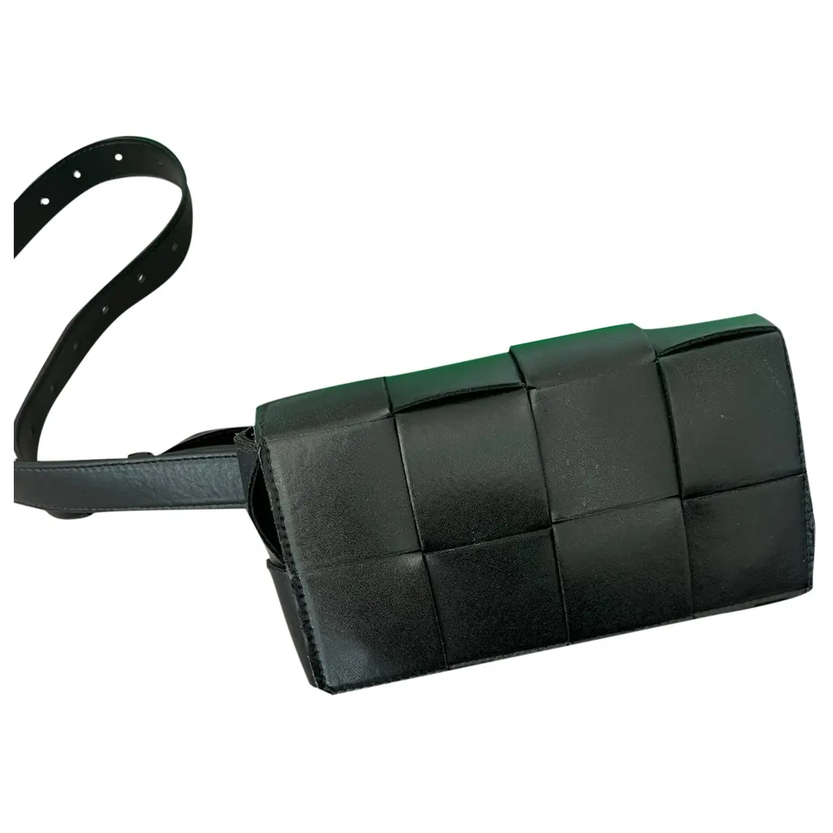 Cassette leather handbag Bottega Veneta