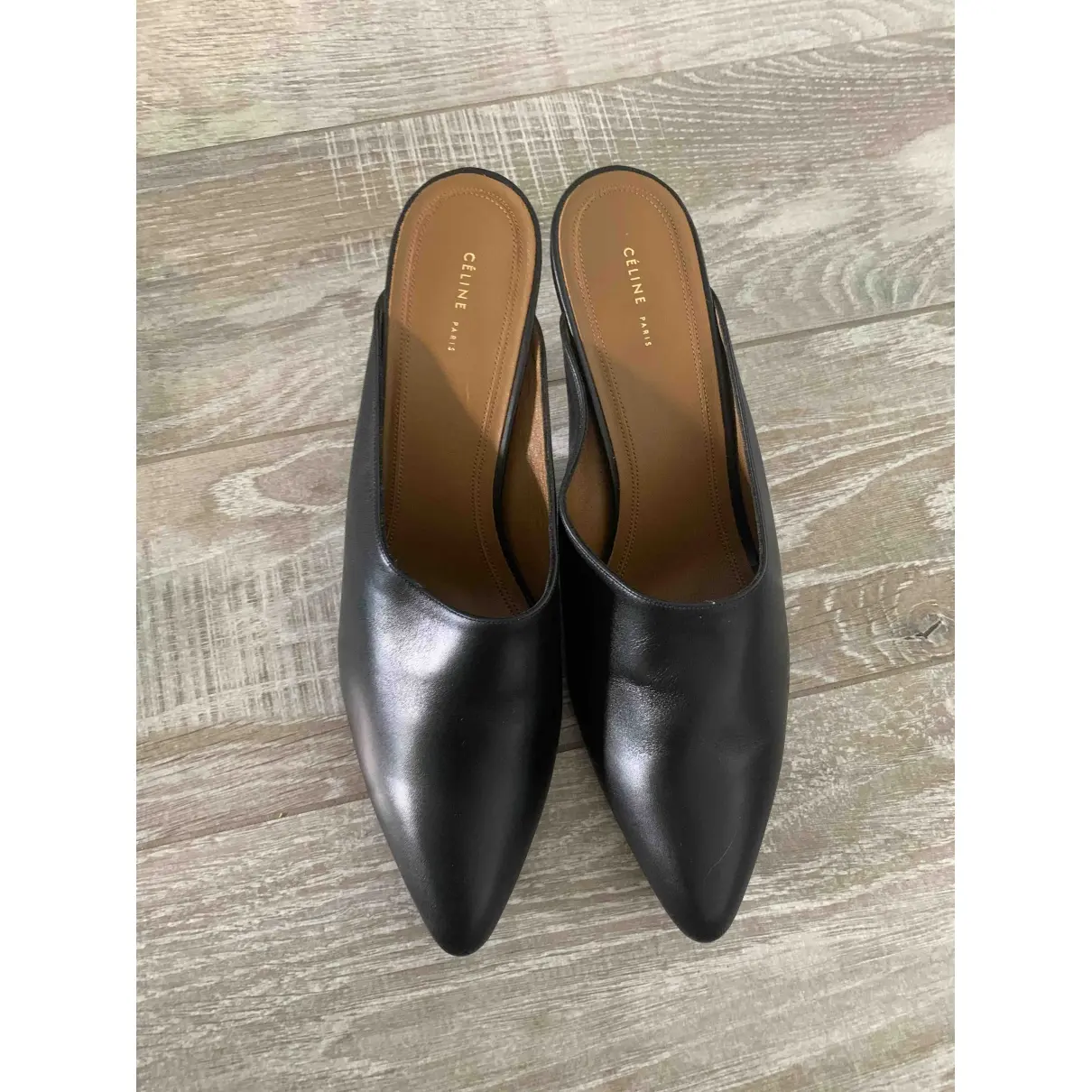 Celine Leather heels for sale