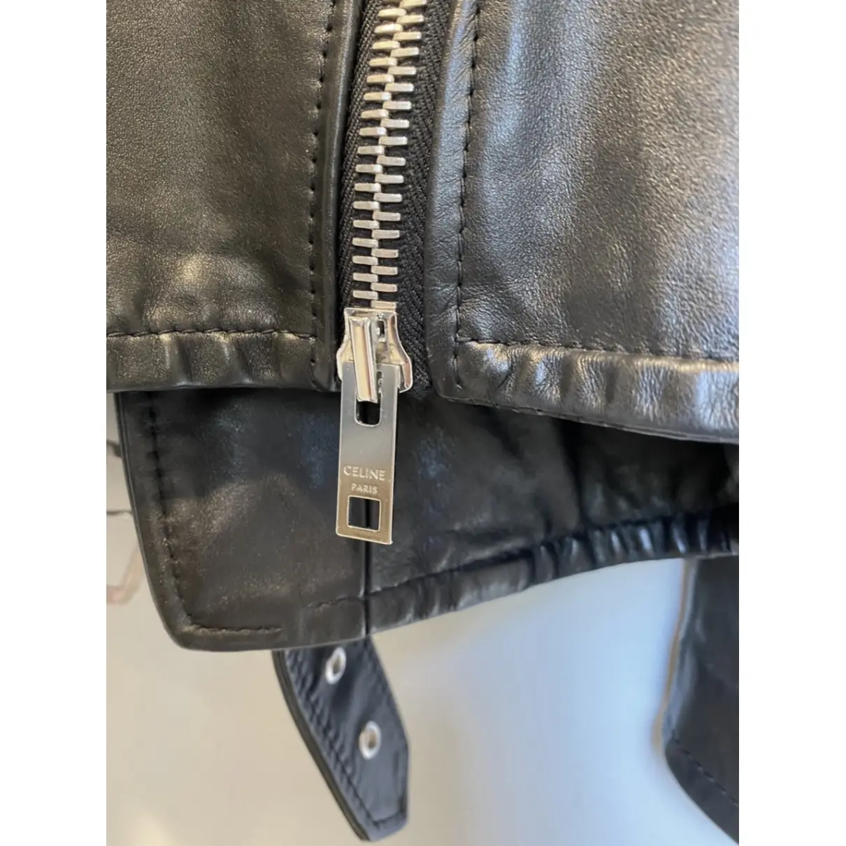 Buy Celine Leather jacket online - Vintage