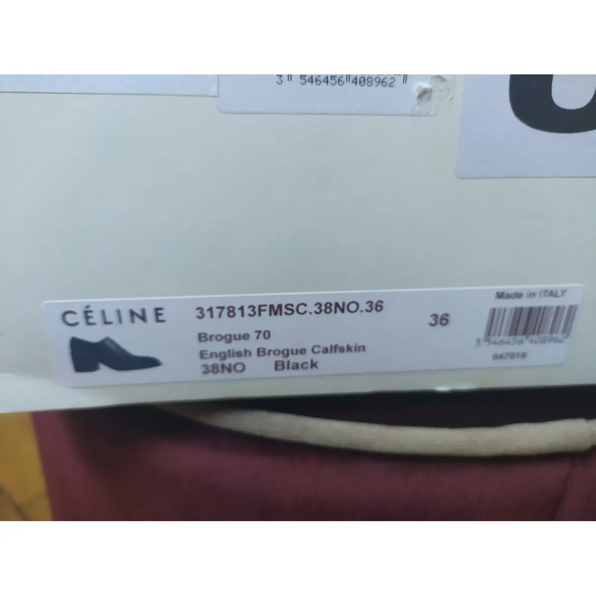 Buy Celine Leather lace ups online