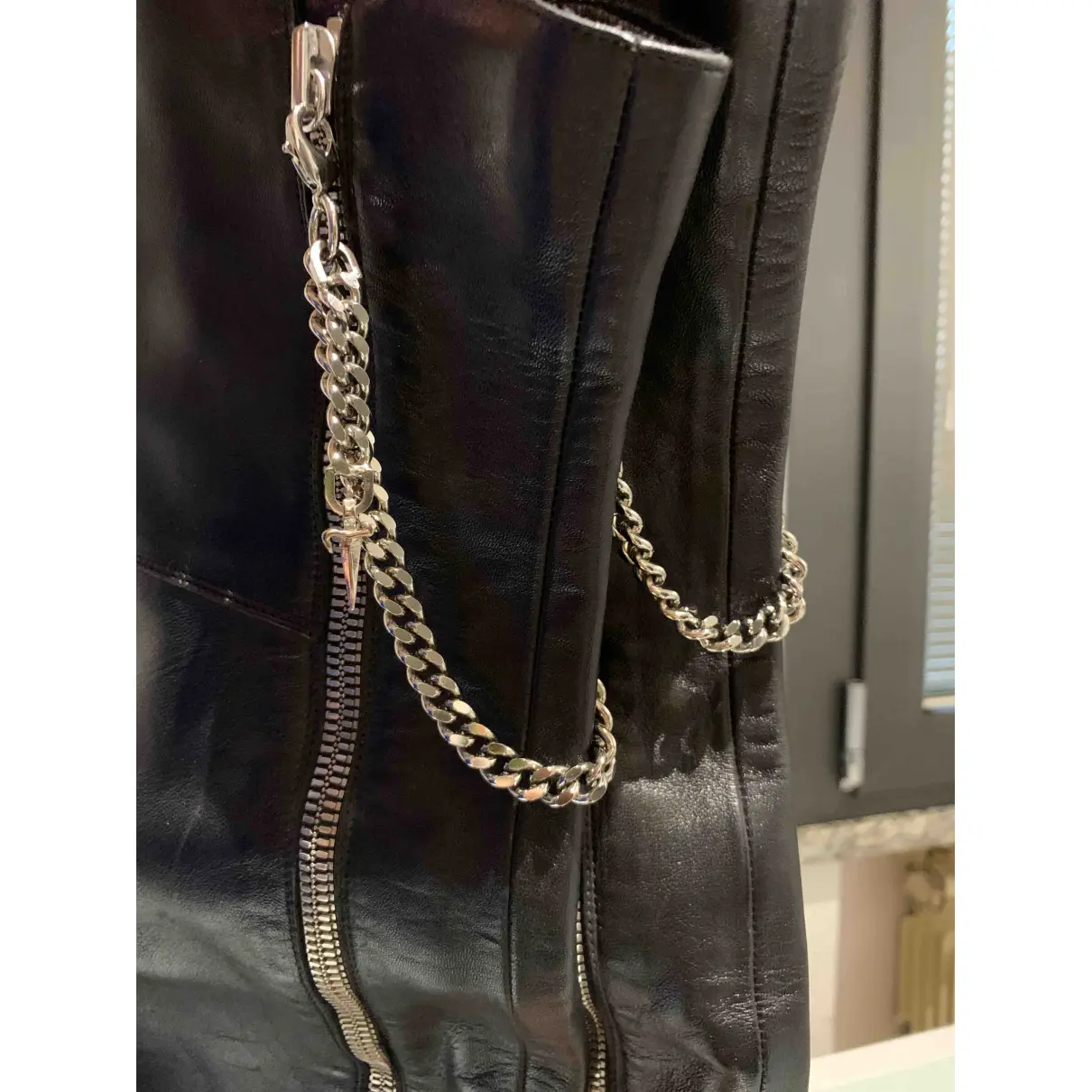 Leather boots Cesare Paciotti