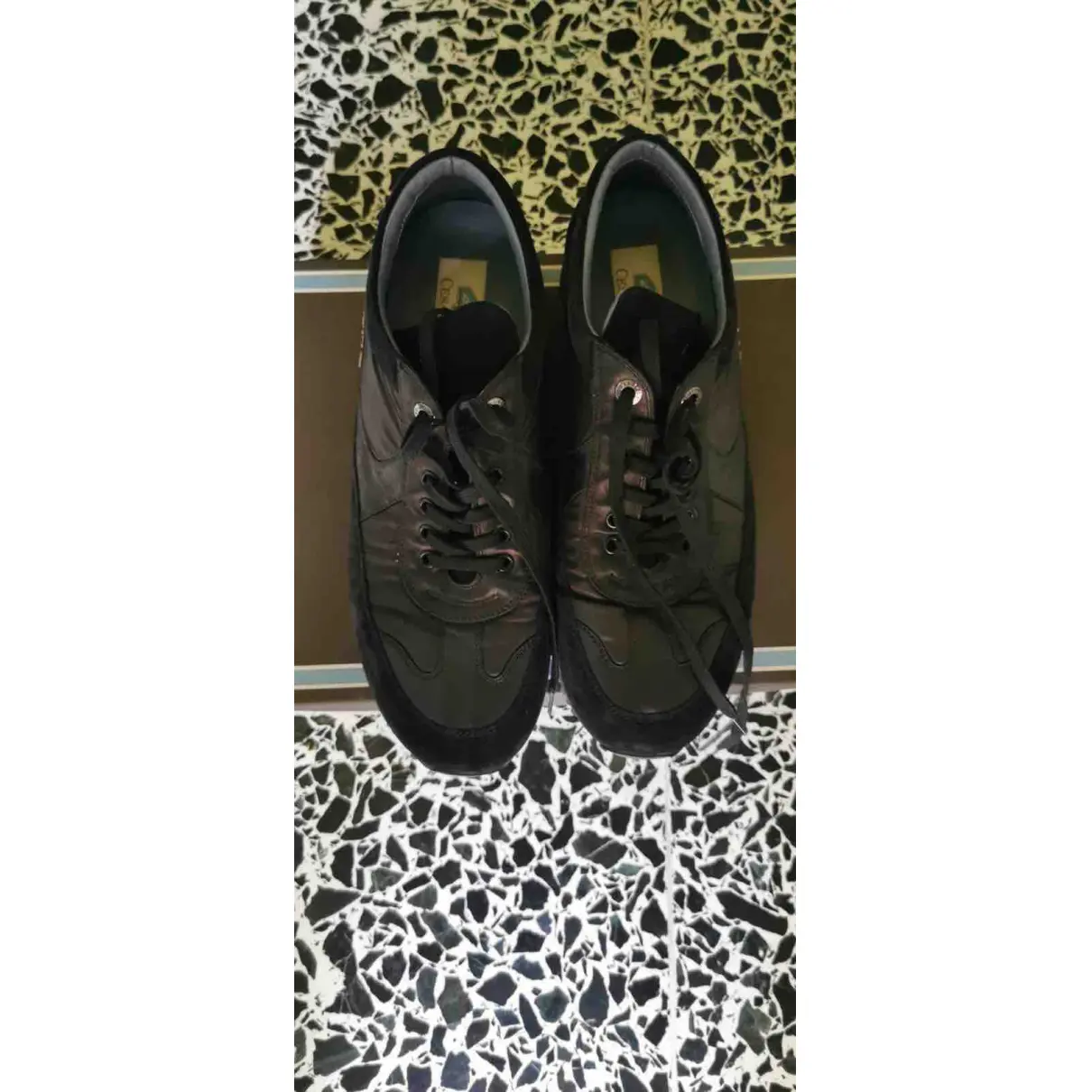 Buy Cesare Paciotti Leather low trainers online