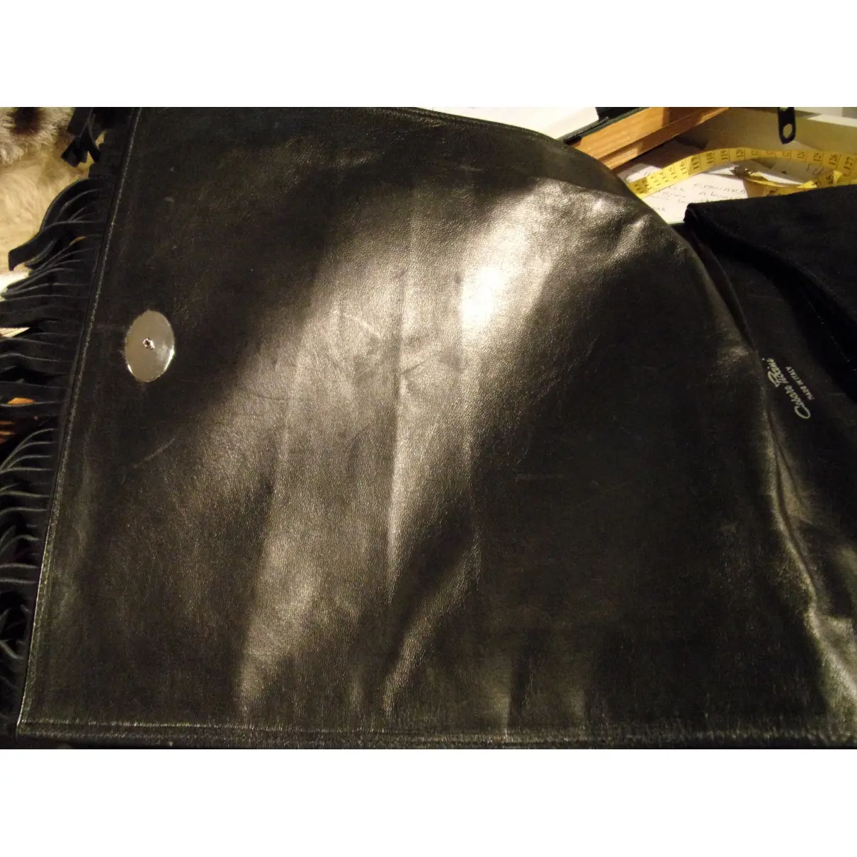 Leather crossbody bag Cesare Piccini
