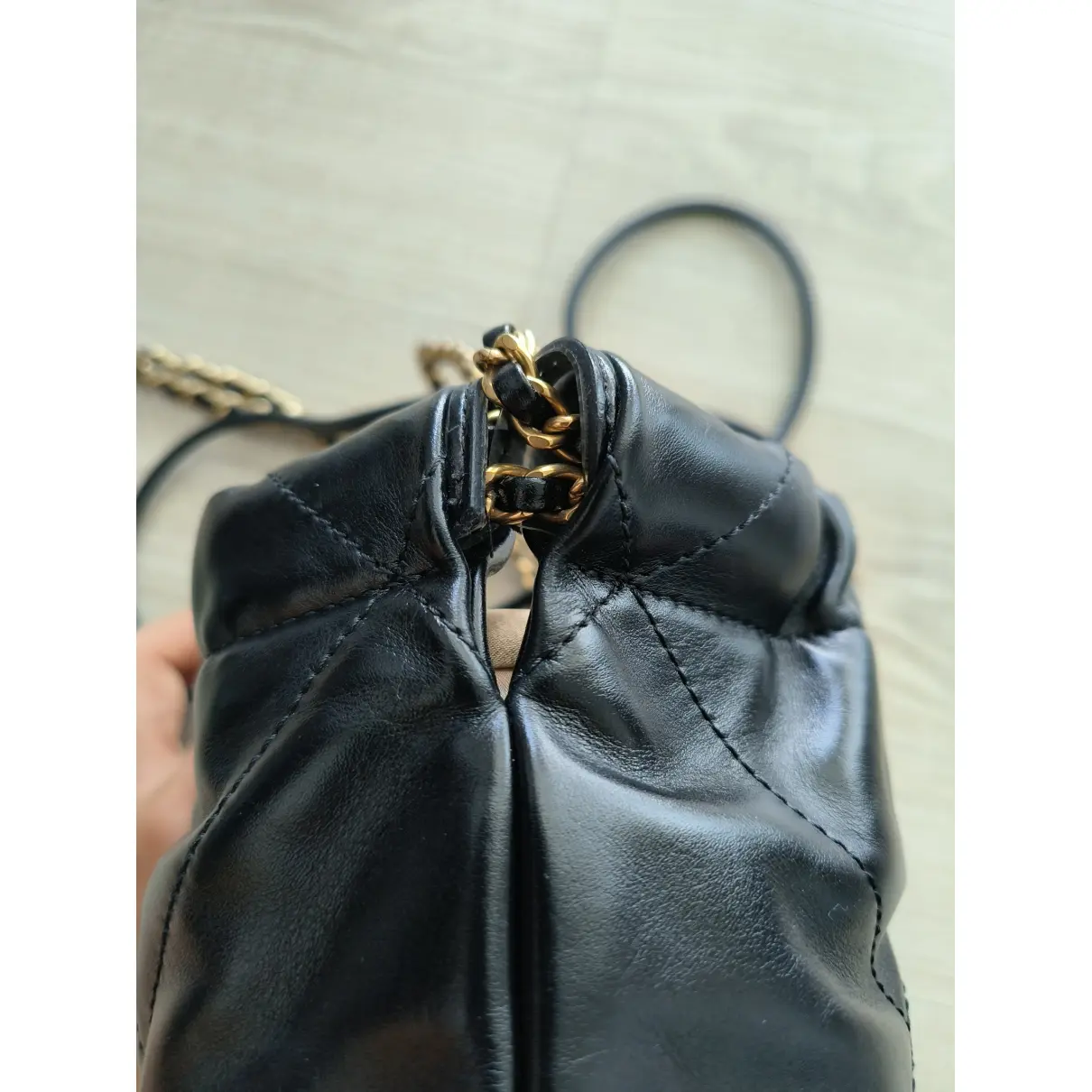 Chanel 22 leather mini bag Chanel