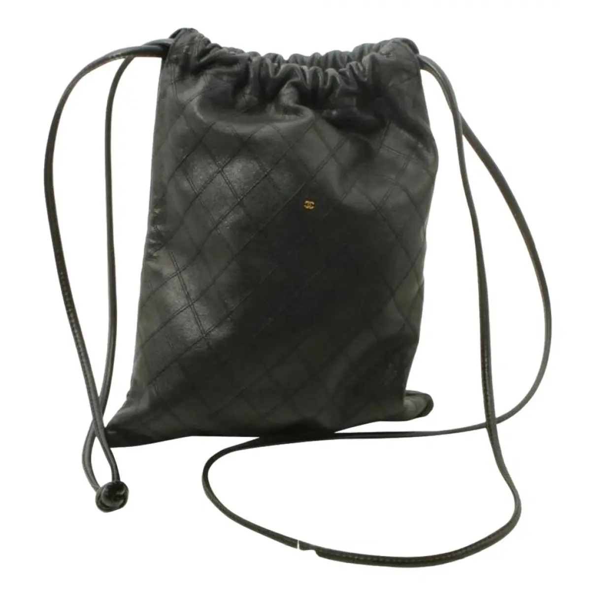 Leather backpack Chanel - Vintage