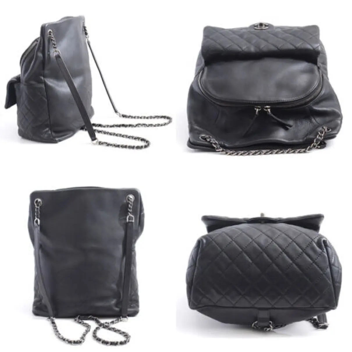 Buy Chanel Leather backpack online
