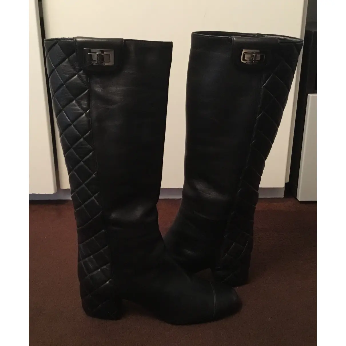 Chanel Leather boots for sale