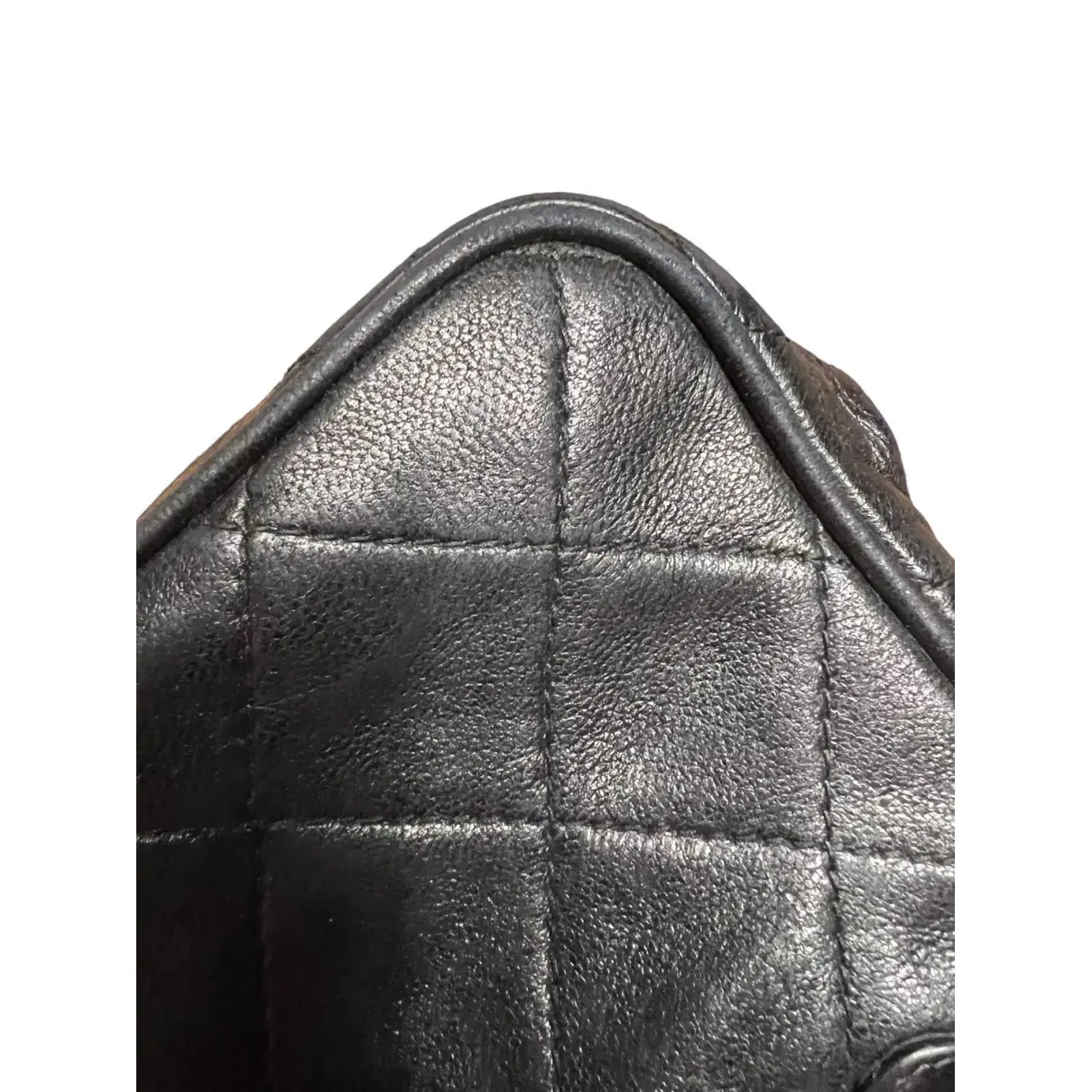 Leather clutch bag Chanel - Vintage