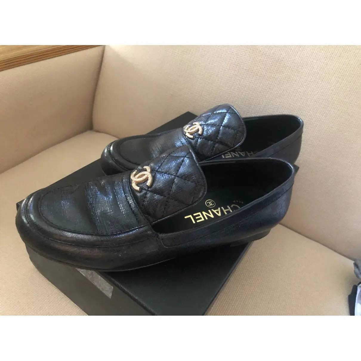 Chanel Leather flats for sale