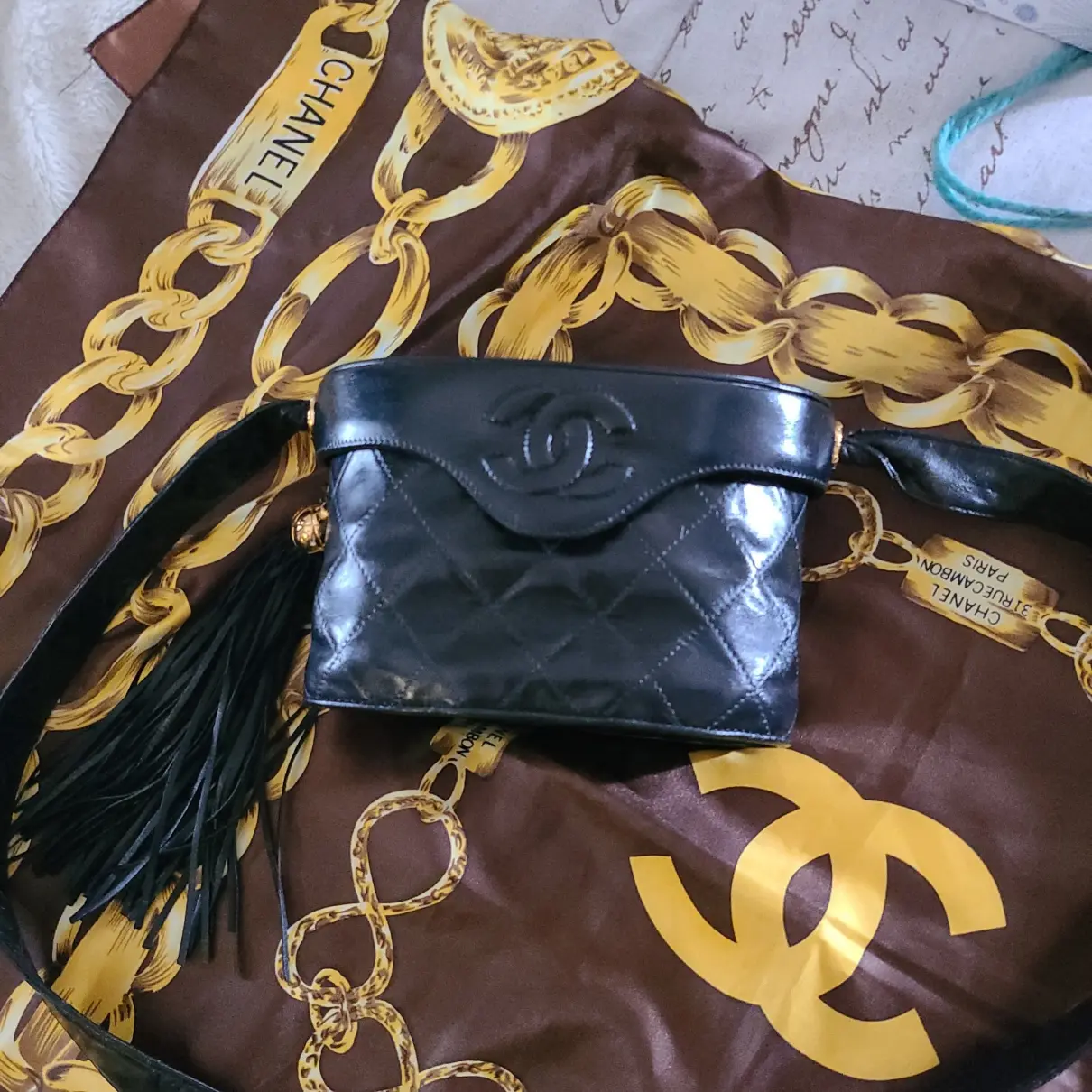 Leather crossbody bag Chanel