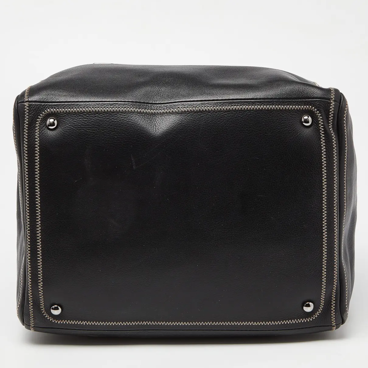 Leather satchel Chanel