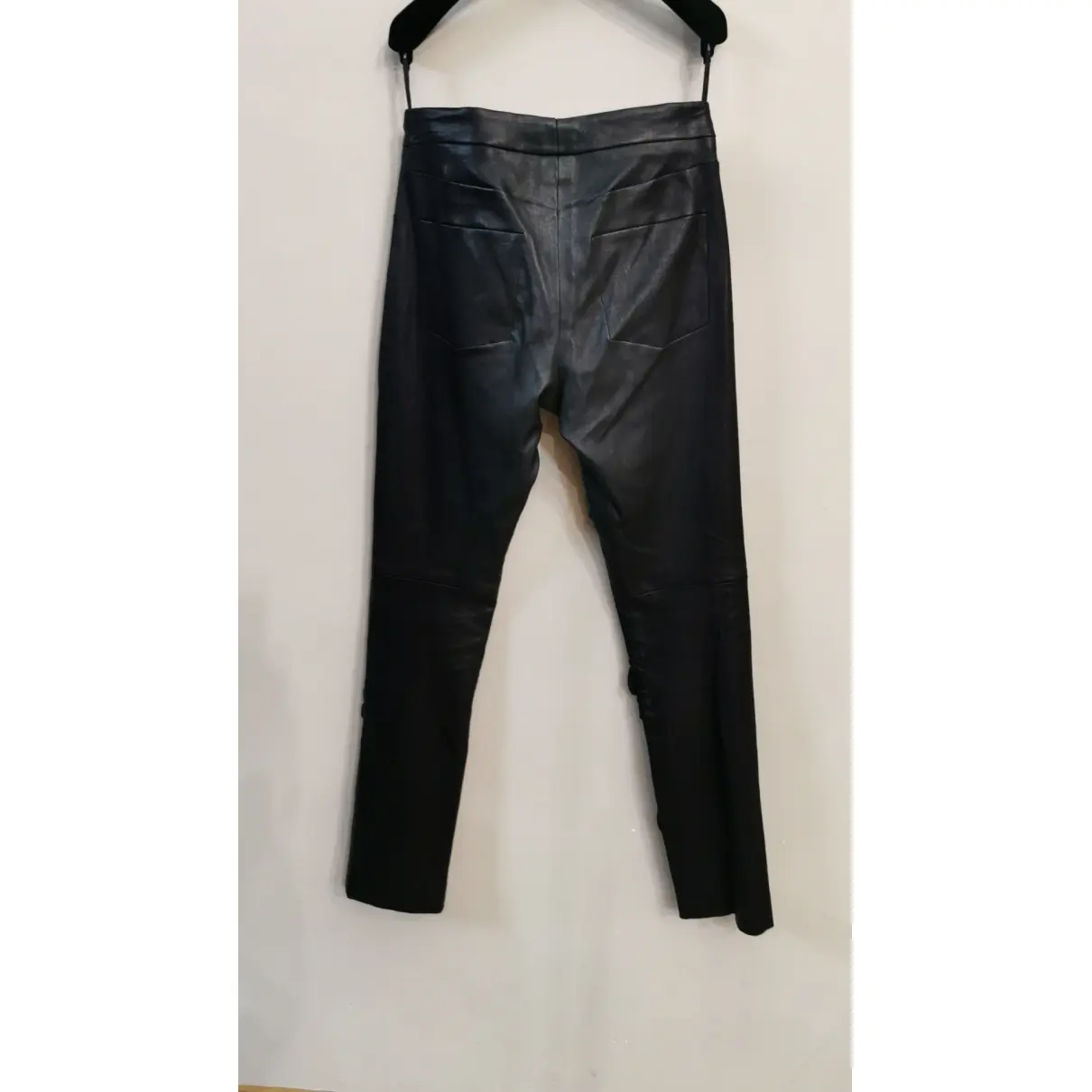 Buy Chanel Leather straight pants online