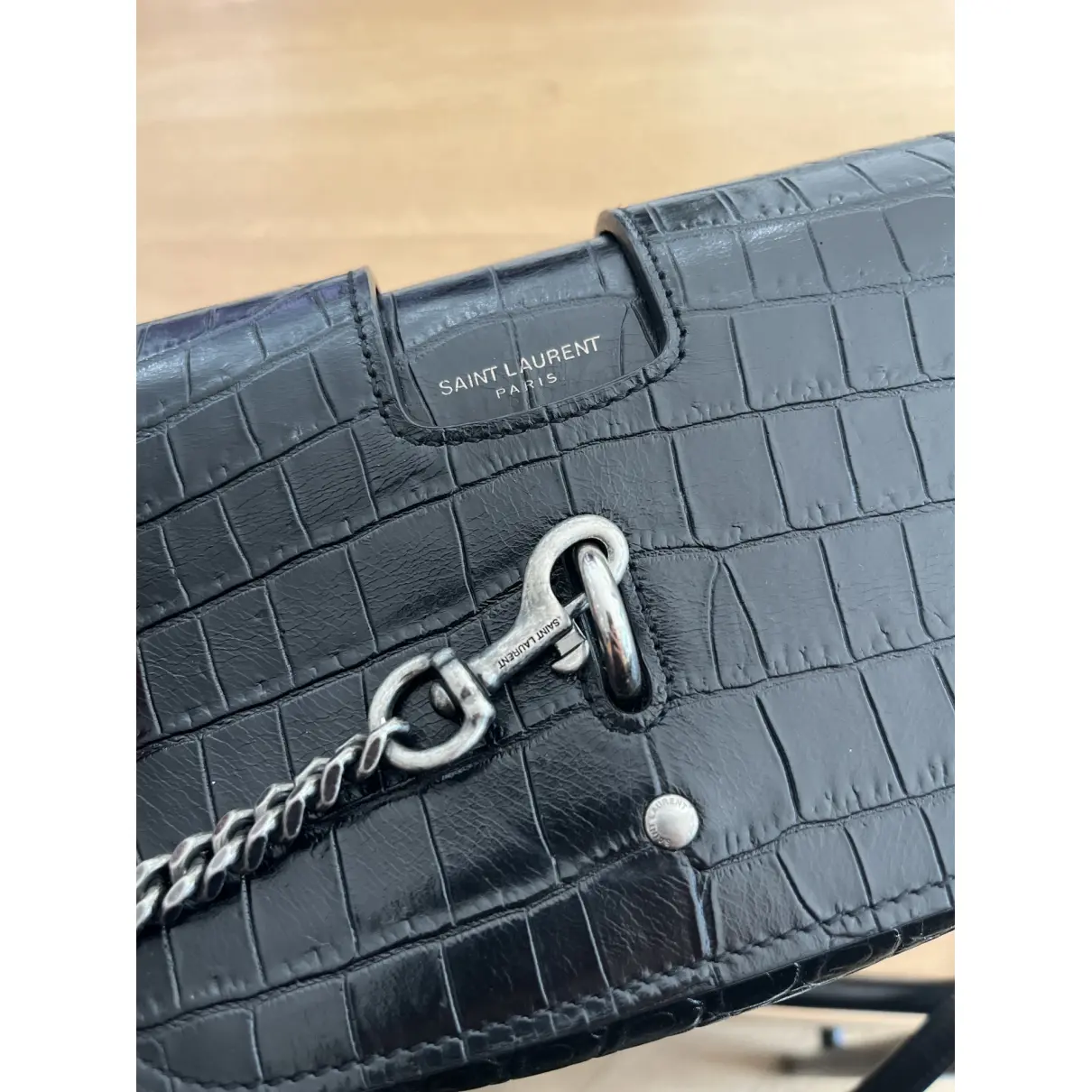 Buy Saint Laurent Charlotte Messenger leather crossbody bag online