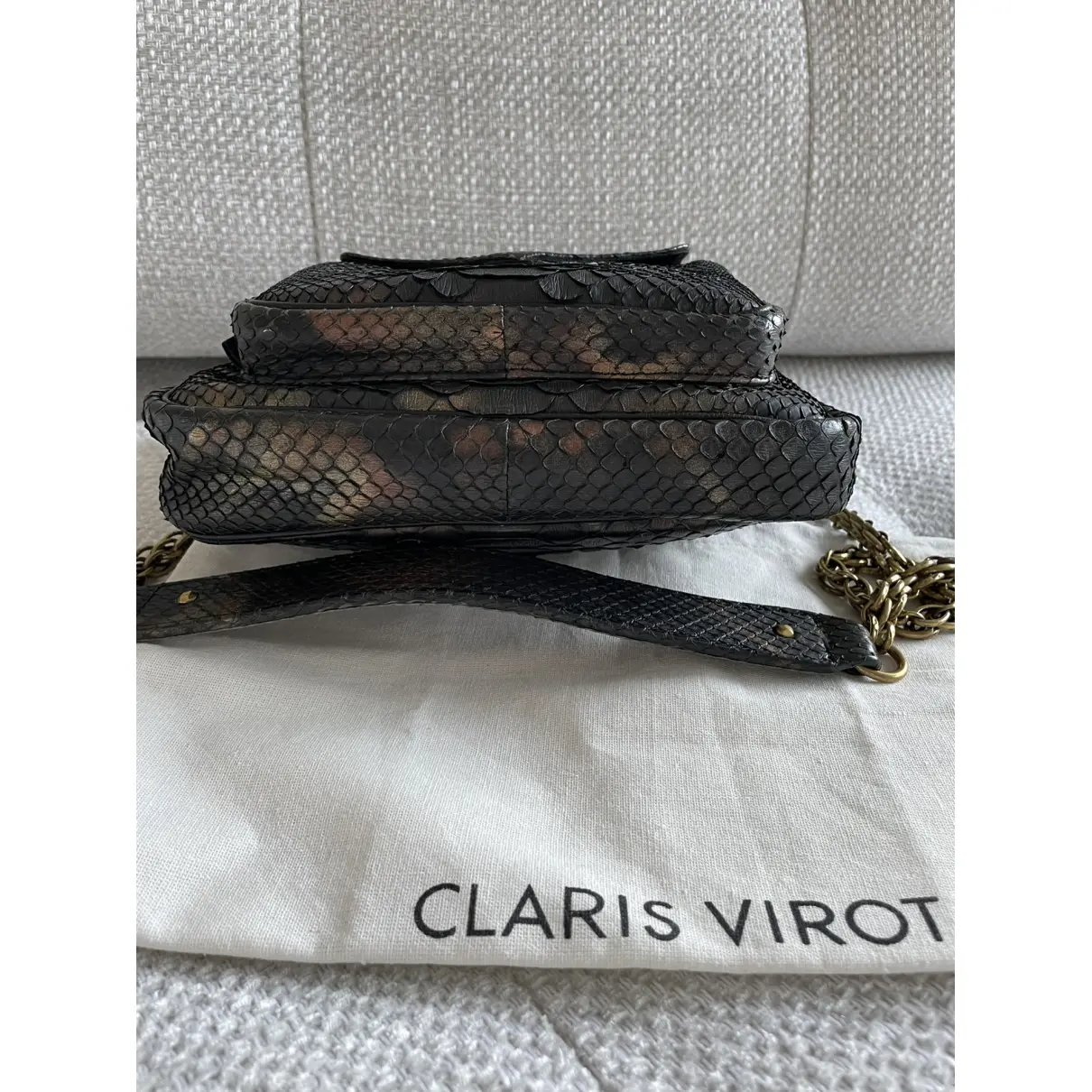 Buy Claris Virot Charly leather handbag online
