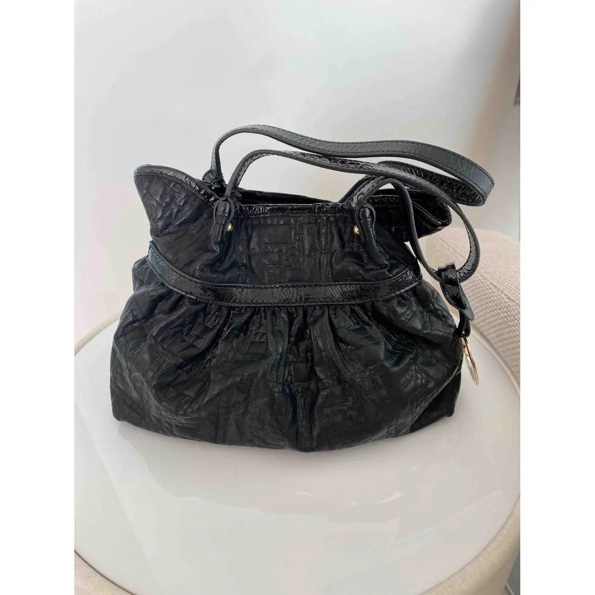 Buy Fendi Chef leather handbag online