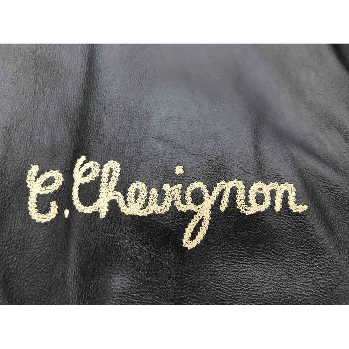 Chevignon Leather jacket for sale - Vintage
