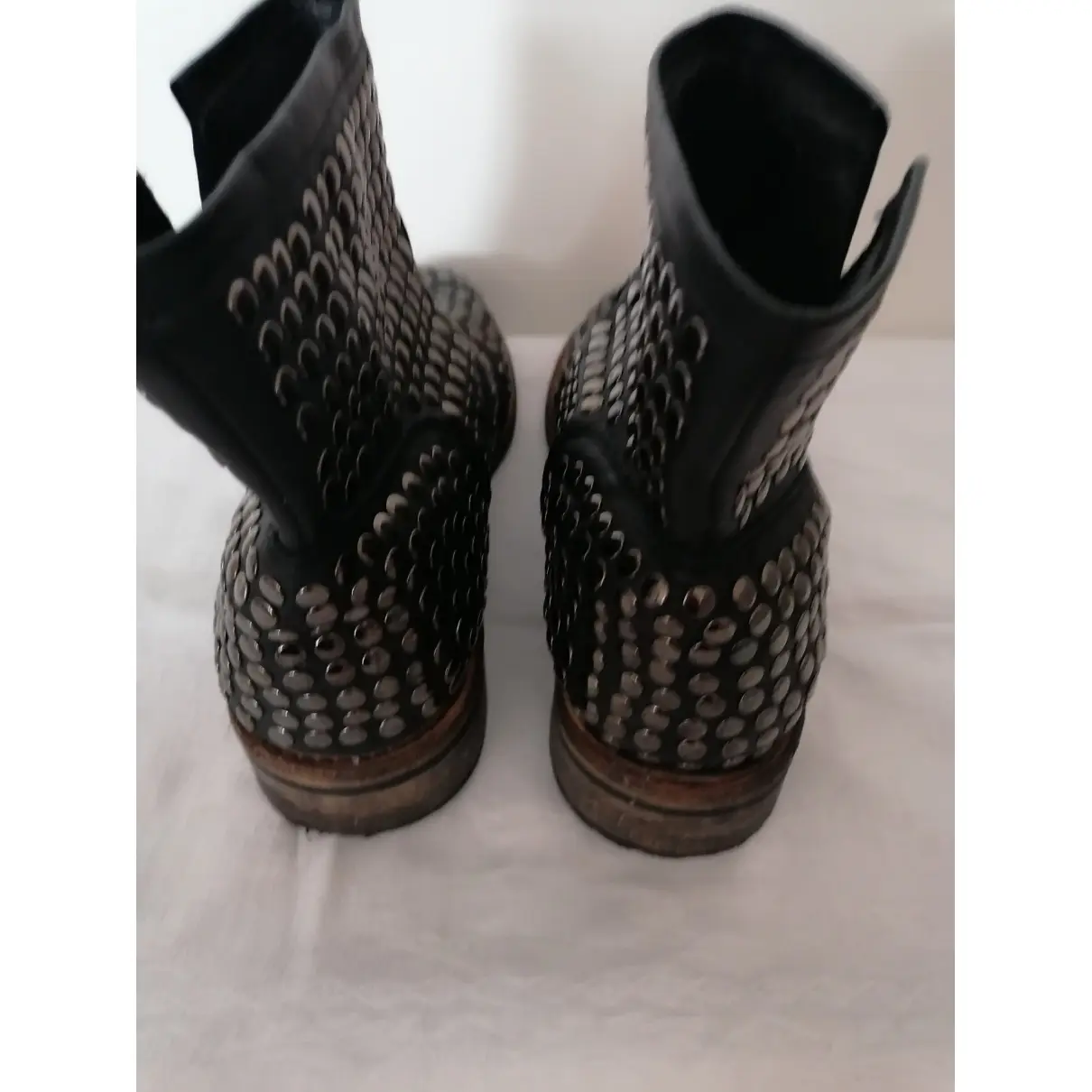 Leather ankle boots Chiarini Bologna