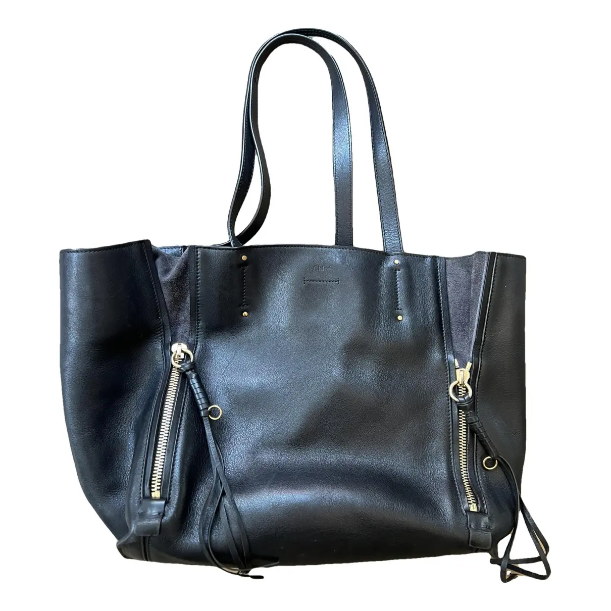 Leather tote Chloé