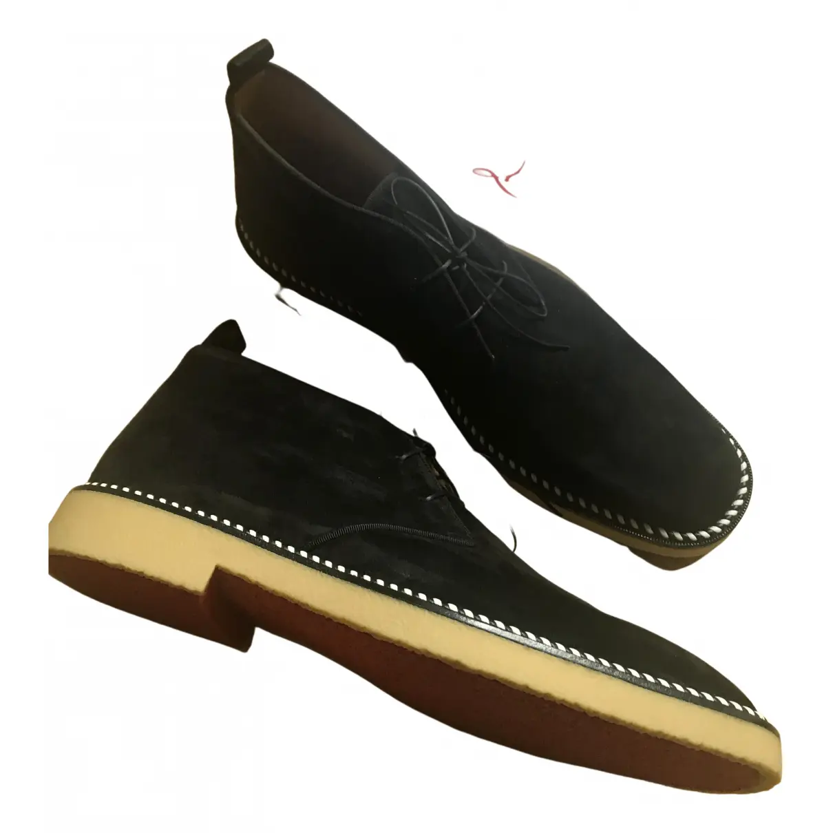 Buy Christian Louboutin Leather lace ups online