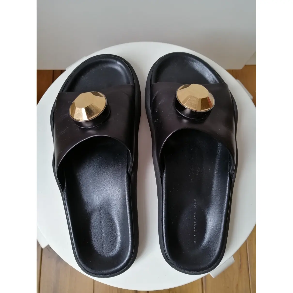 Christopher Kane Leather mules for sale