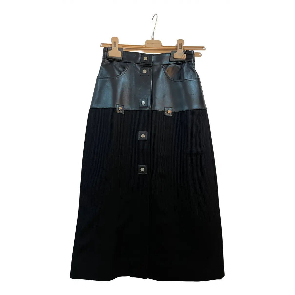 Leather mid-length skirt Christopher Kane