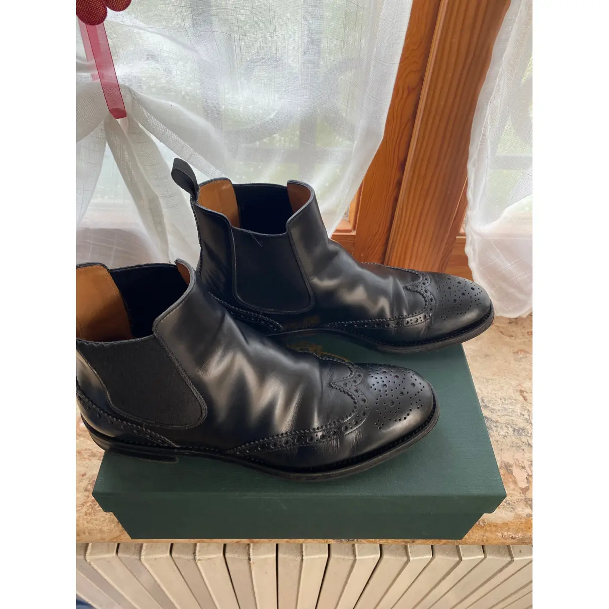 Buy Church's Leather ankle boots online