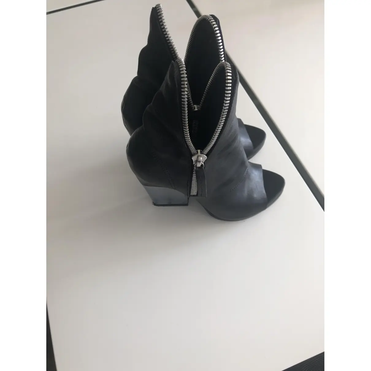 Cinzia Araia Leather ankle boots for sale