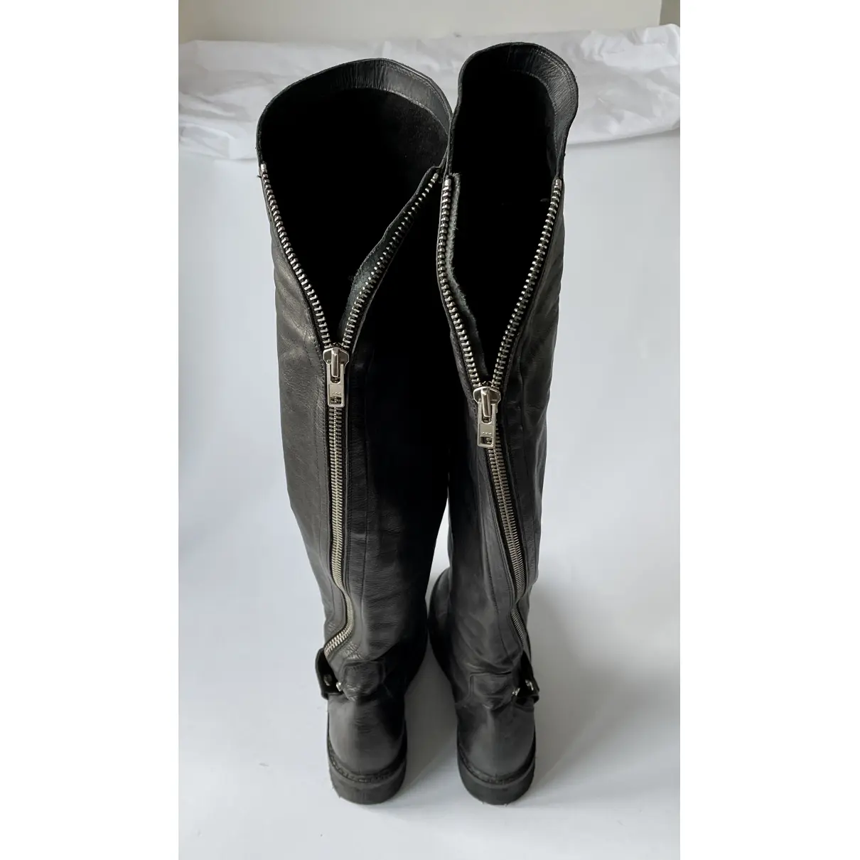 Leather boots Cinzia Araia
