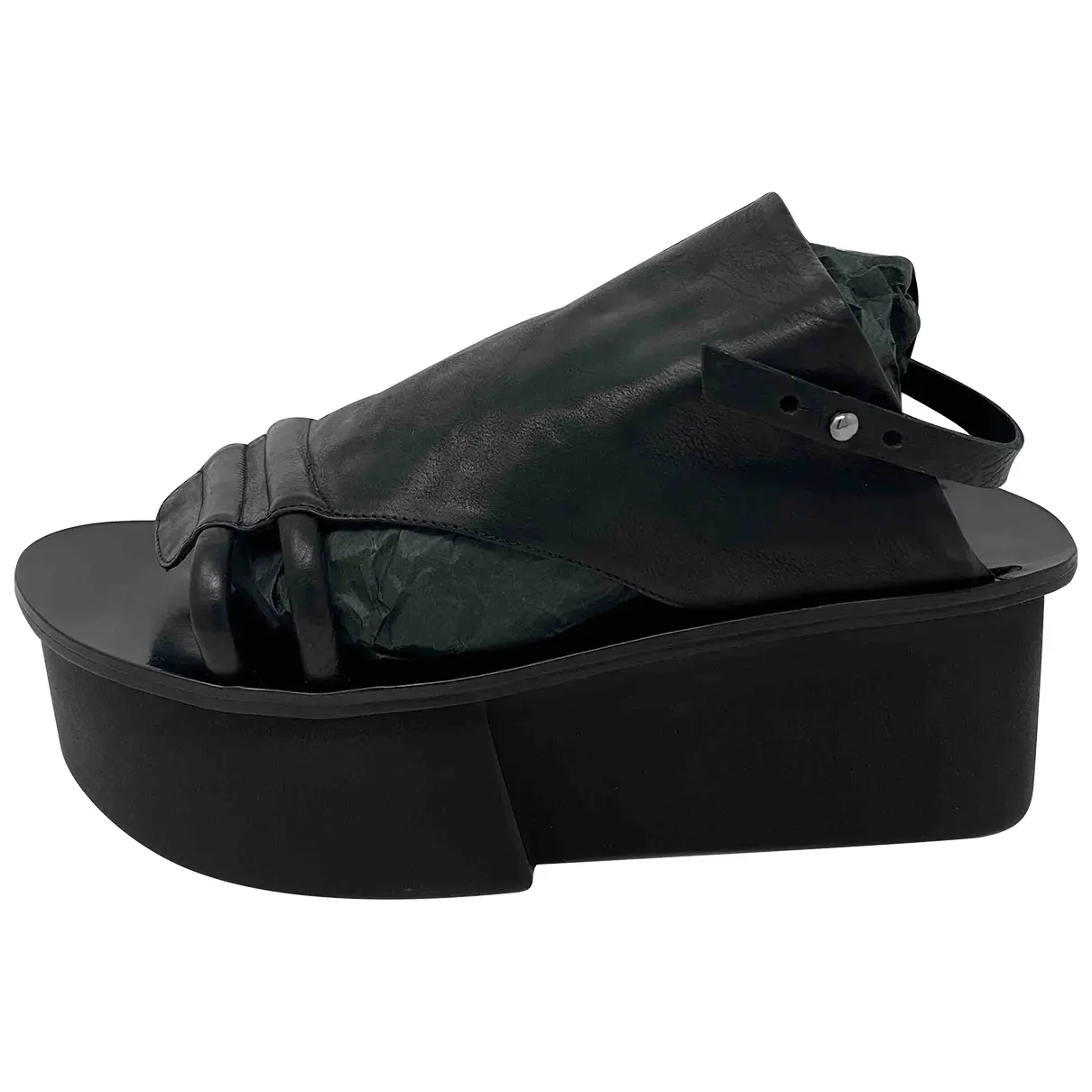 Leather sandal Cinzia Araia