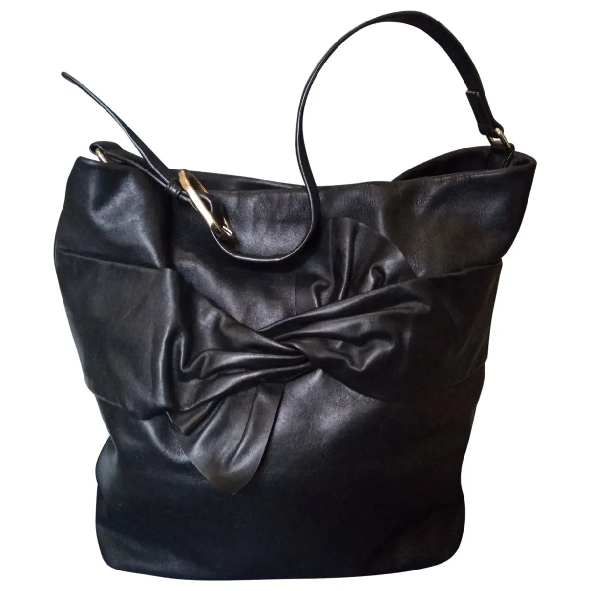 Leather handbag Claudie Pierlot