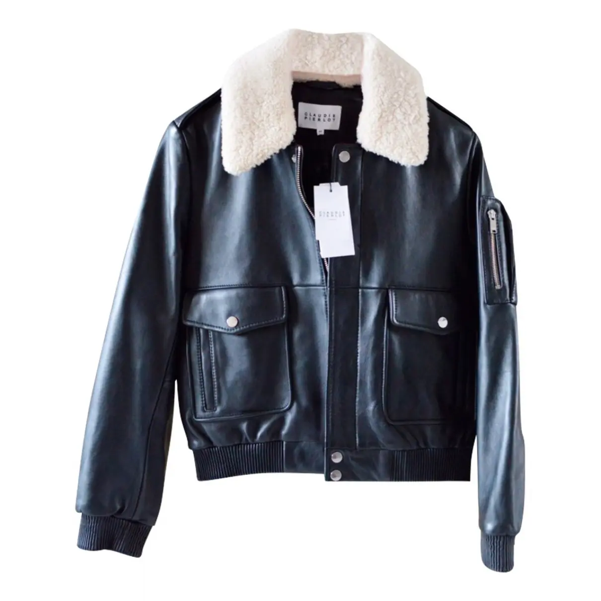 Leather jacket Claudie Pierlot