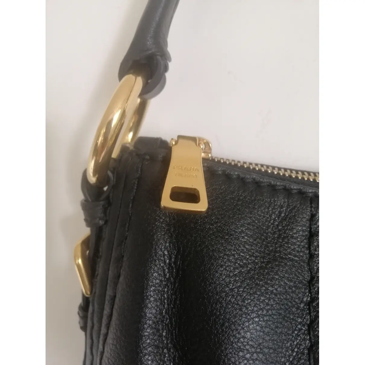 Cleo leather handbag Prada