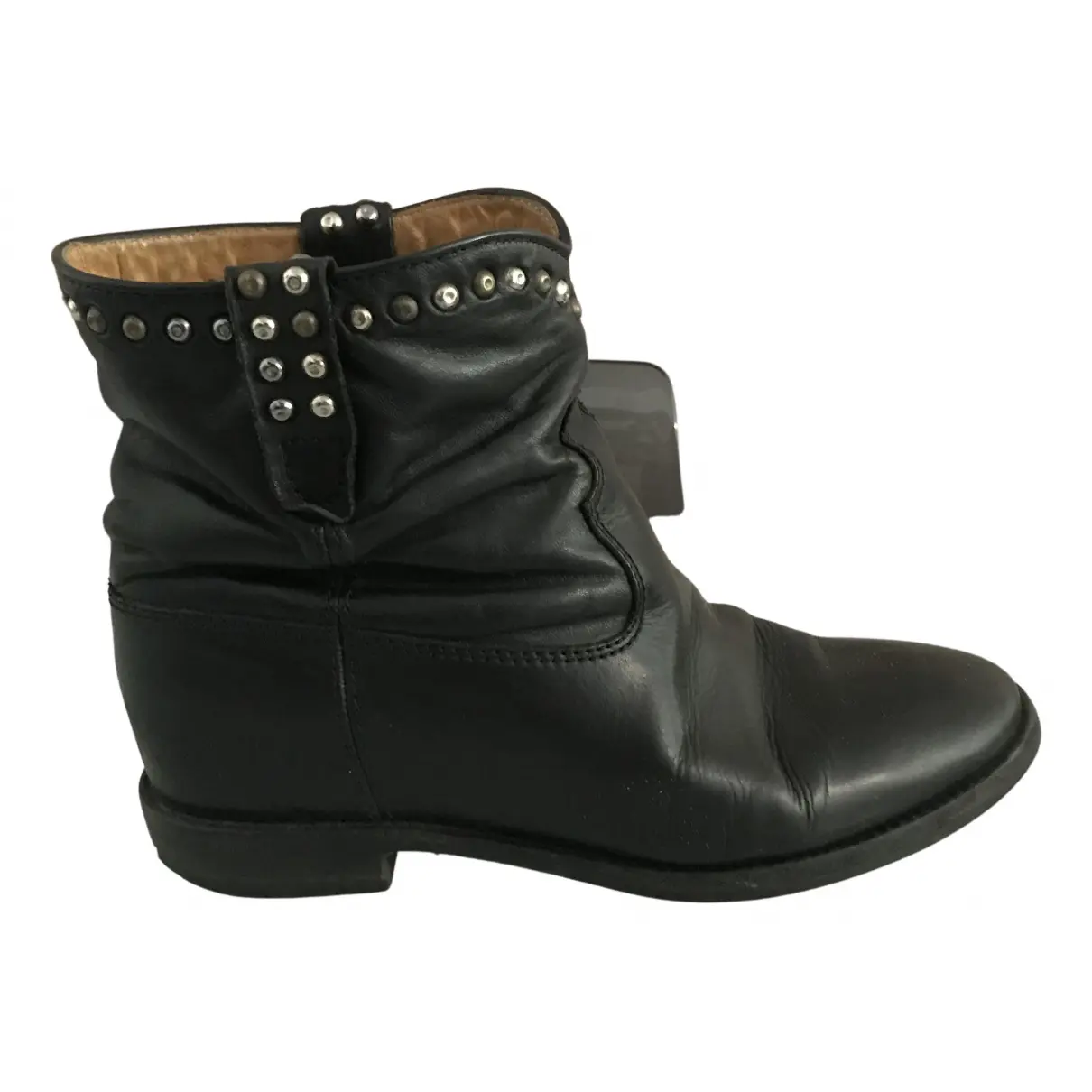 Cluster leather ankle boots Isabel Marant