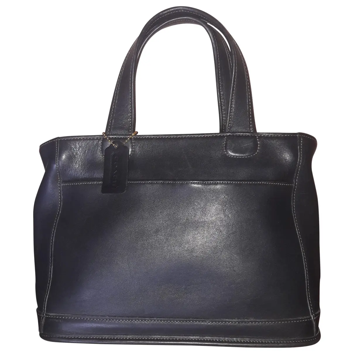 Leather handbag Coach - Vintage