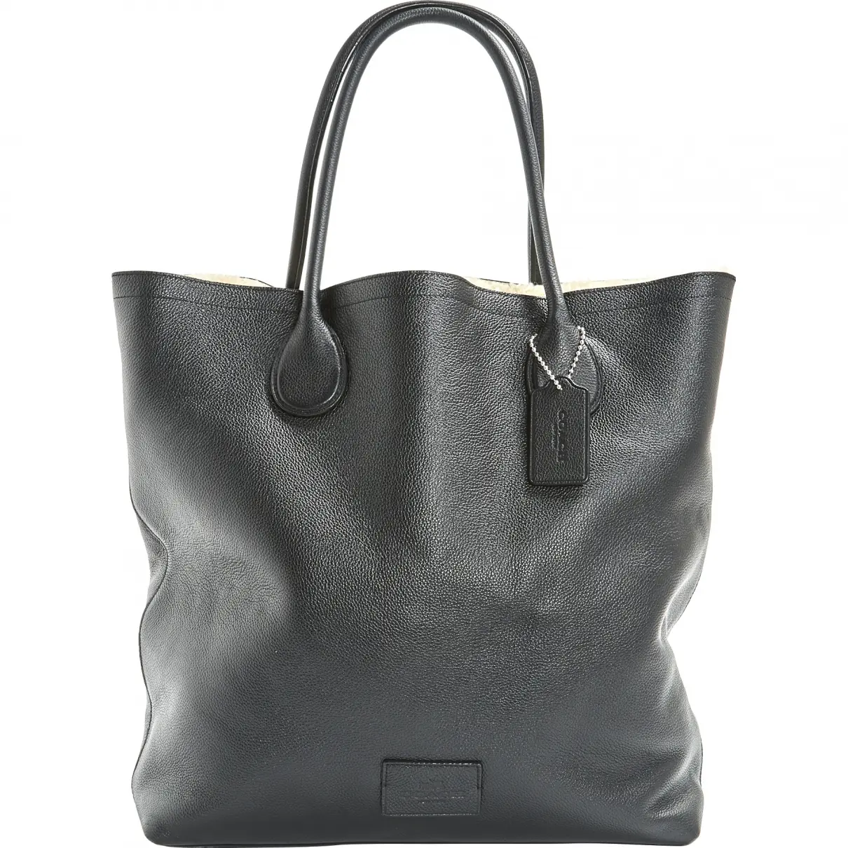 Leather tote Coach