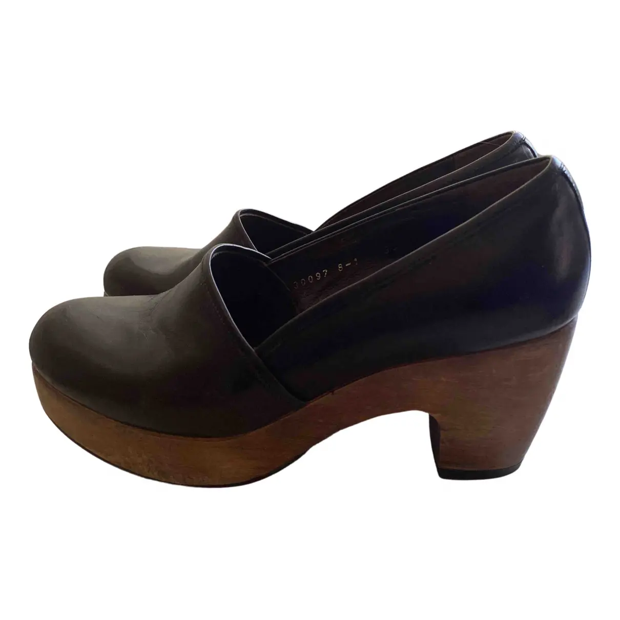 Leather mules & clogs Coclico