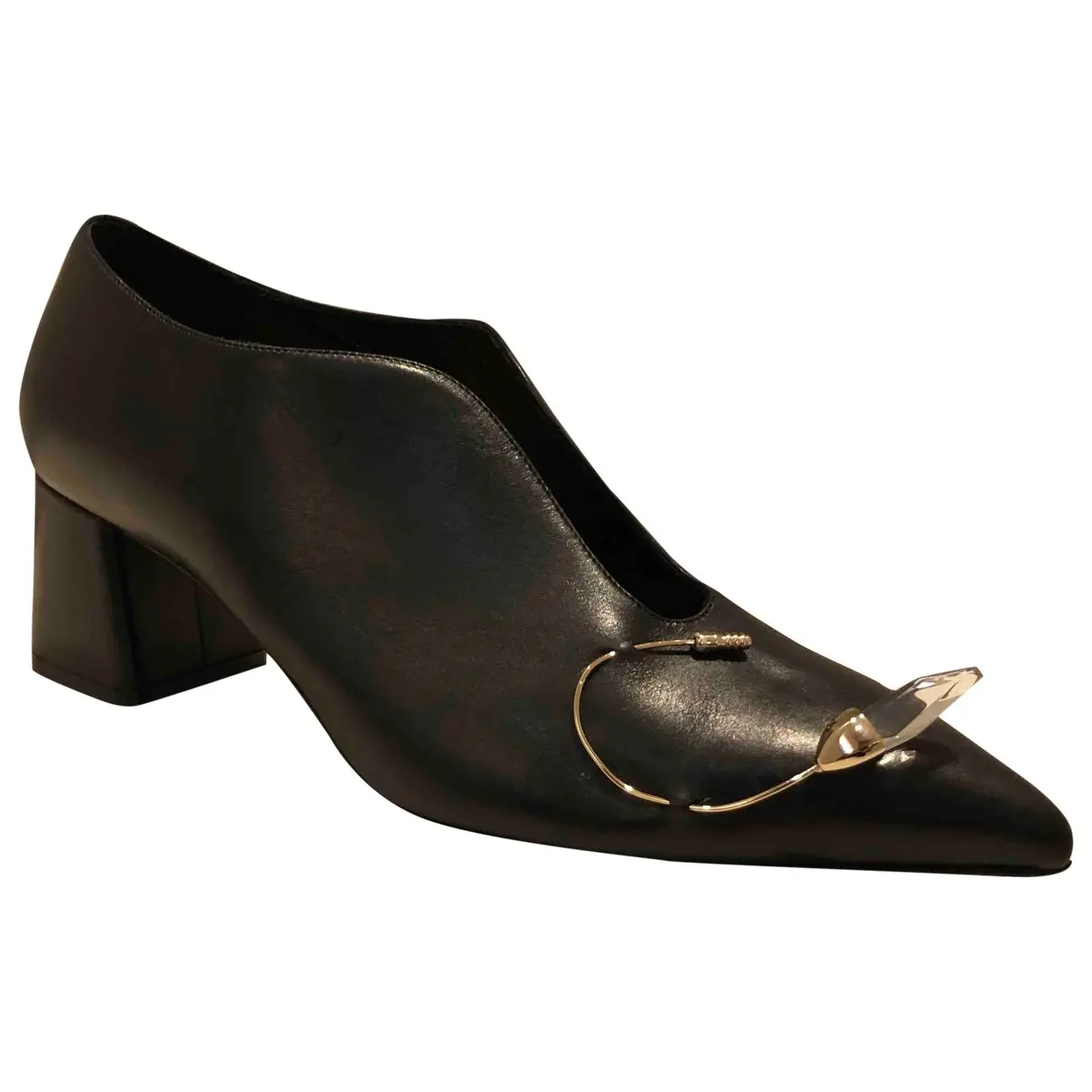 Leather heels Coliac