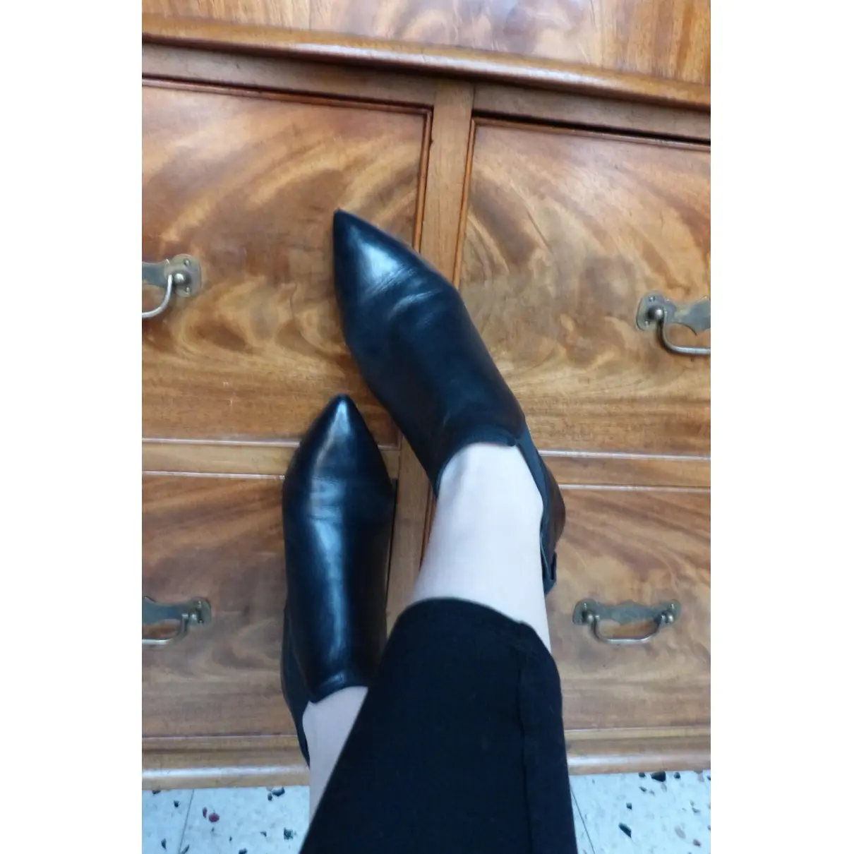Colisée De Sacha Leather ankle boots for sale