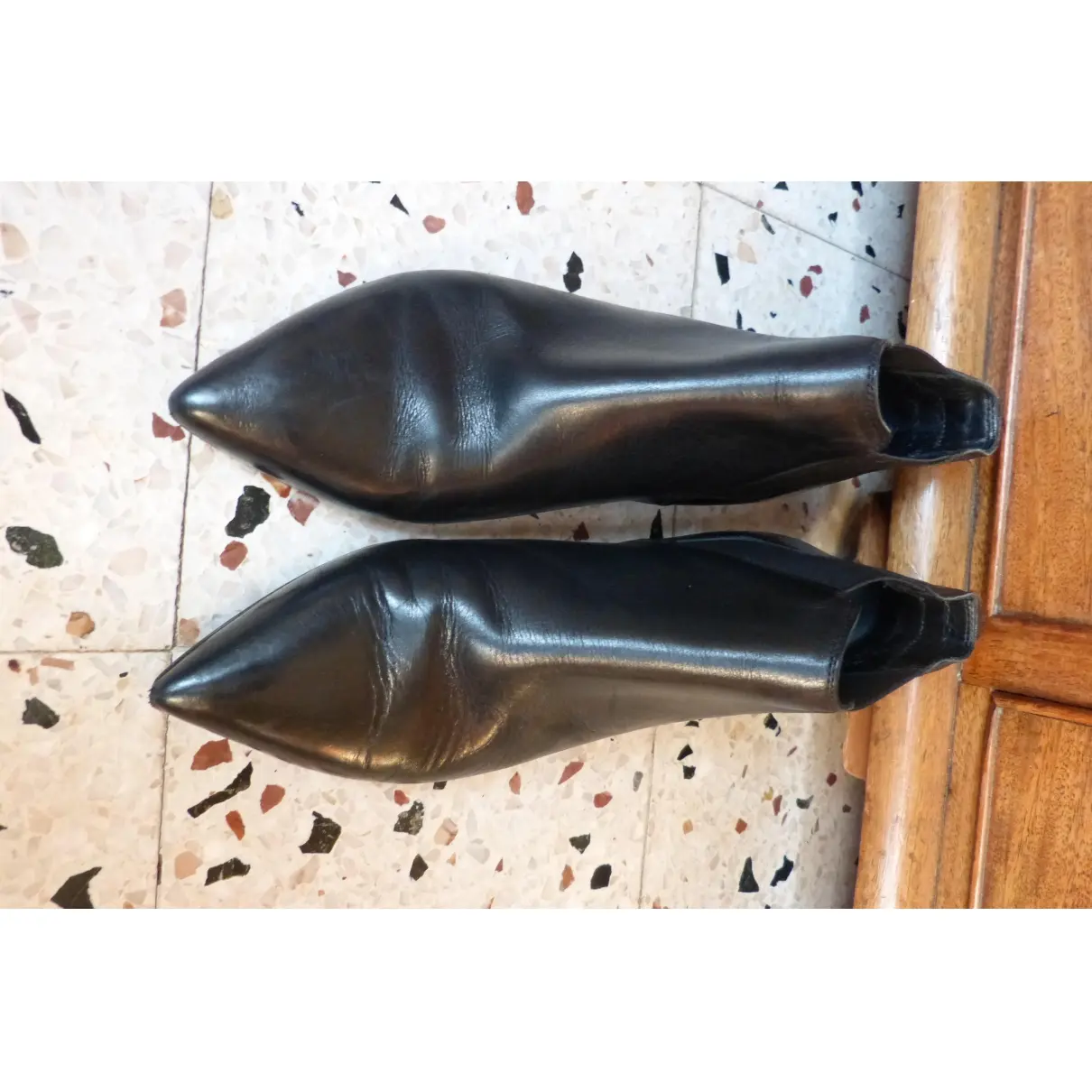 Leather ankle boots Colisée De Sacha