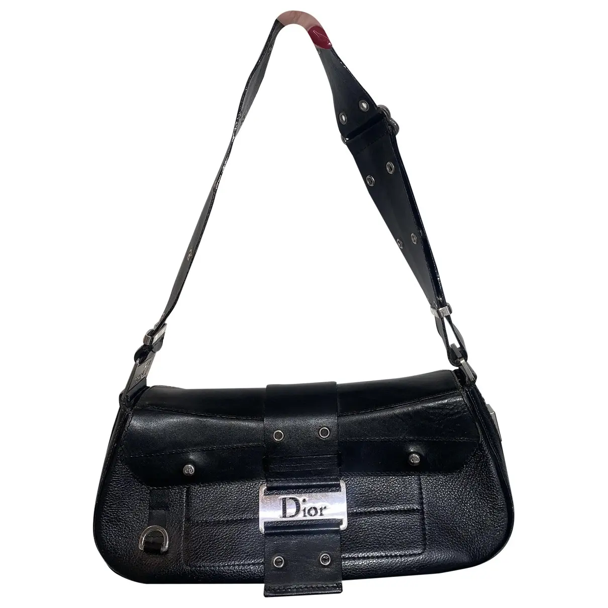 Columbus leather handbag Dior - Vintage