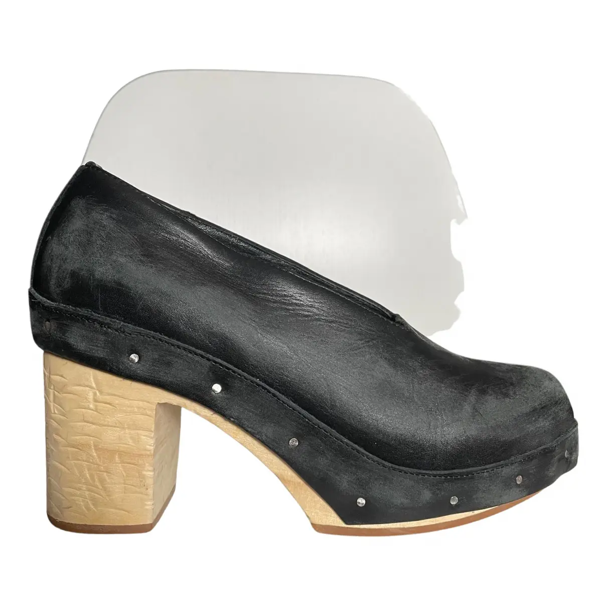 Leather heels Comme Des Garcons