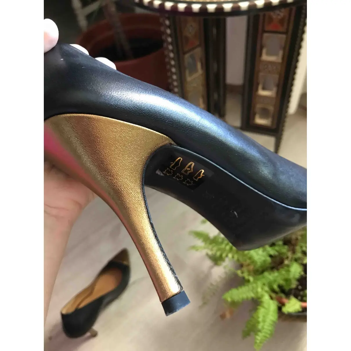 Buy Comptoir Des Cotonniers Leather heels online