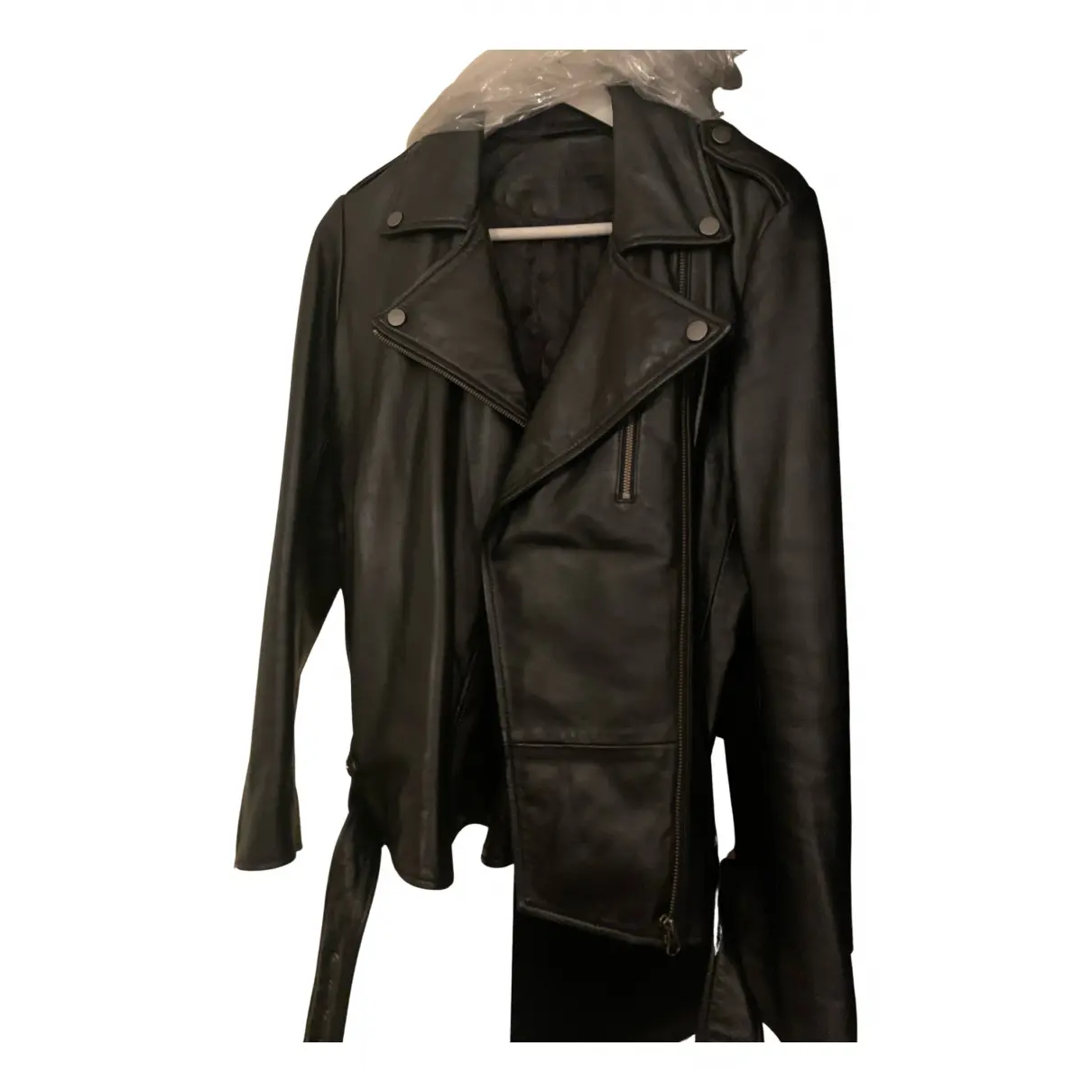 Leather jacket Comptoir Des Cotonniers