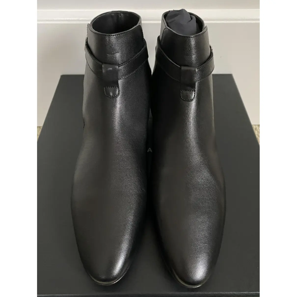 Connor Jodphur leather boots Saint Laurent