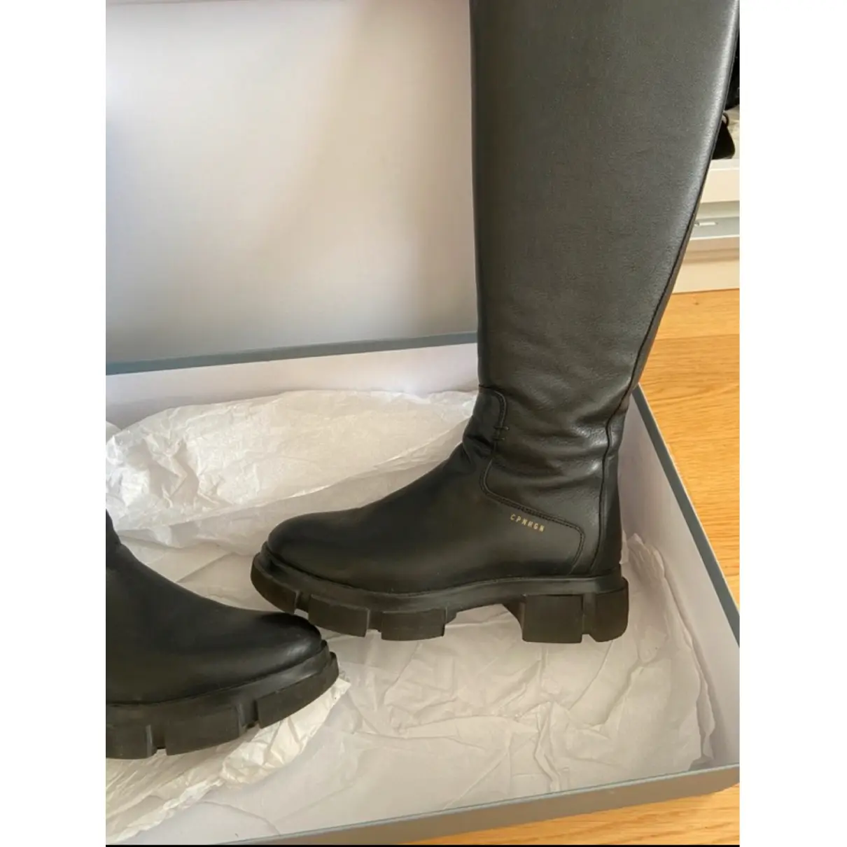 Buy Copenhagen Studios Leather riding boots online