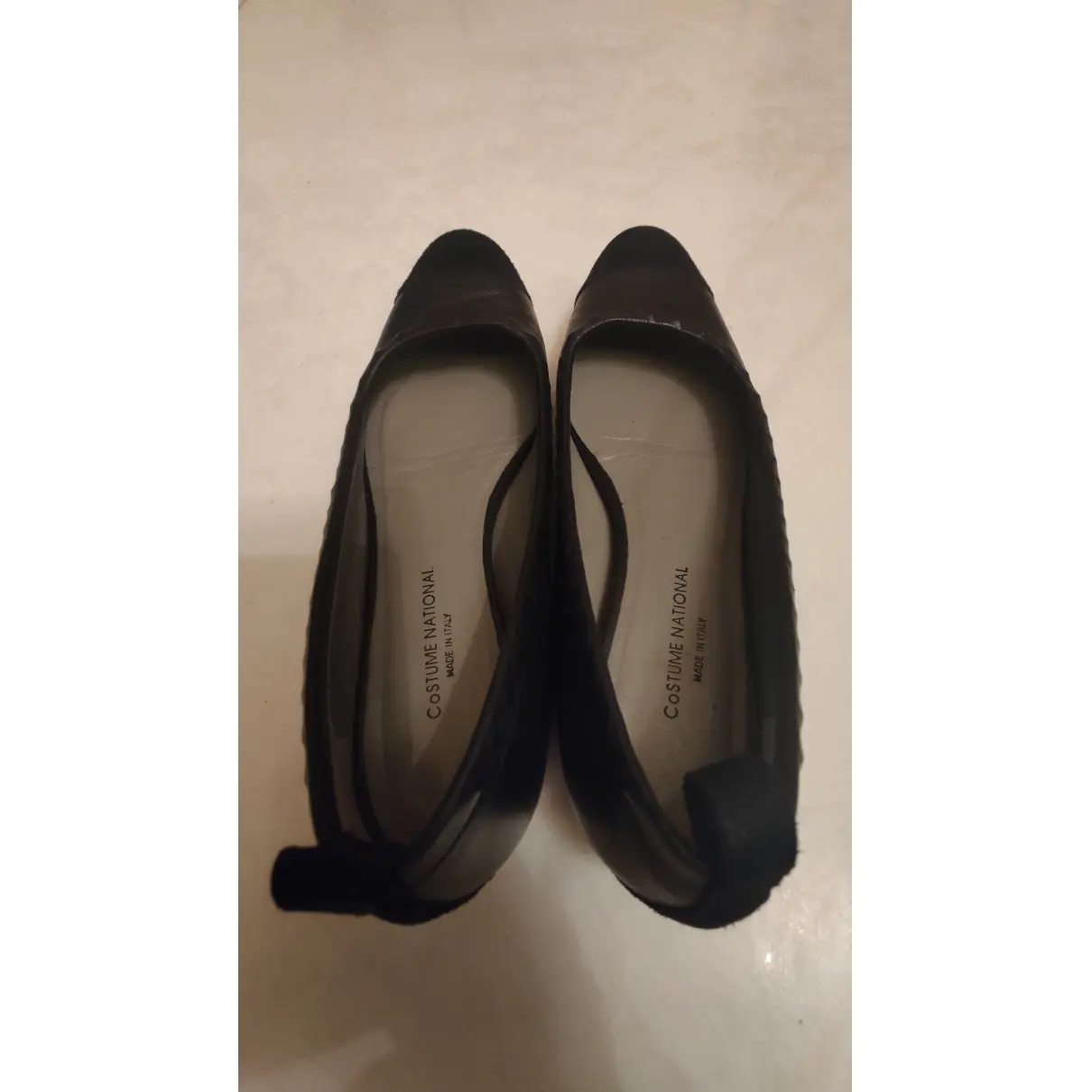 Leather ballet flats Costume National