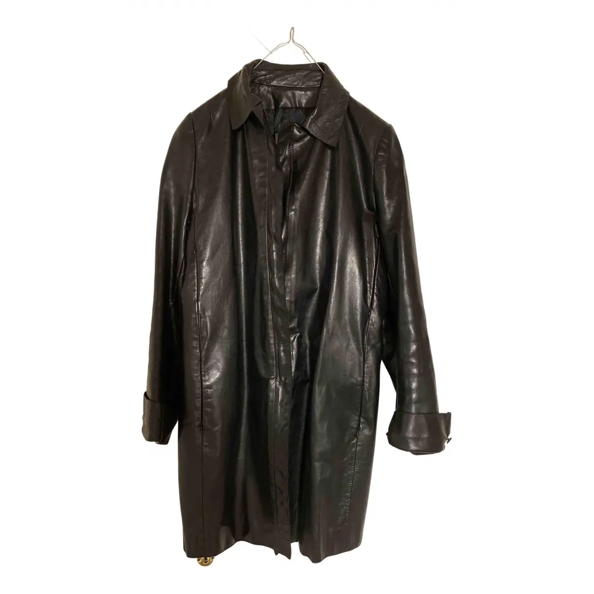 Leather biker jacket Costume National - Vintage