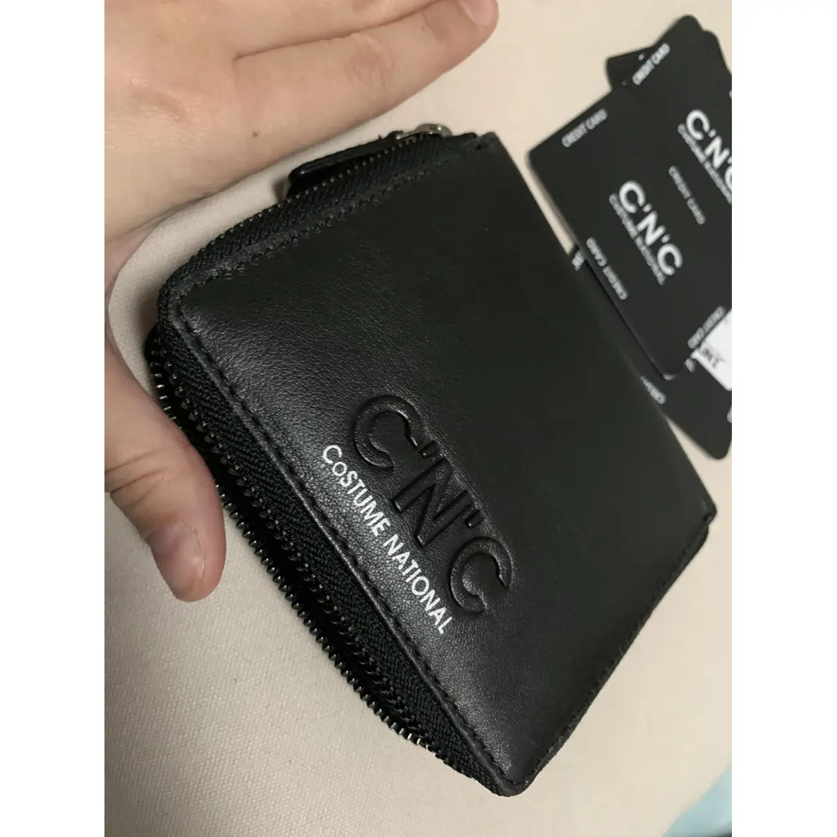 Leather wallet Costume National